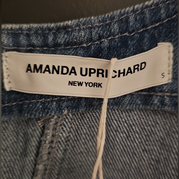 Amanda Uprichard Raisa Top Denim Corset NWT - Picture 6 of 6